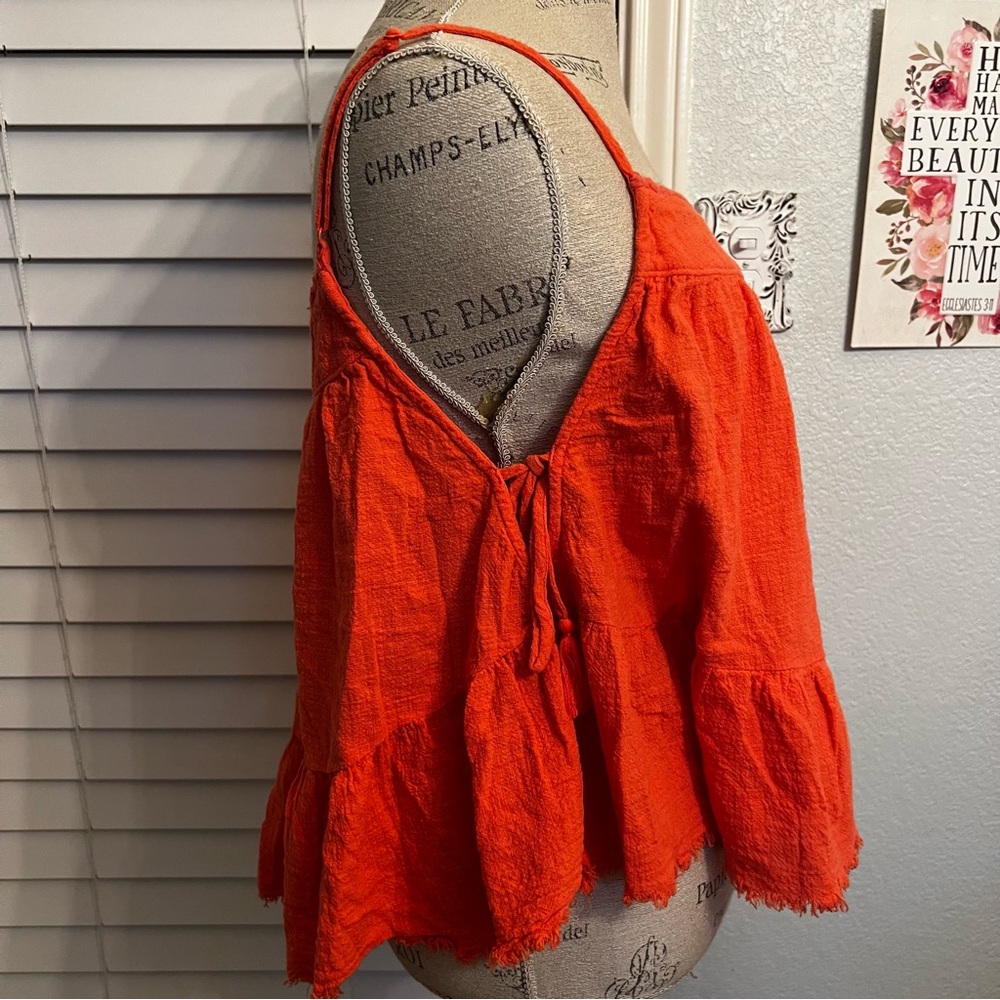 Aerie Vibrant Orange Camisole Top size XL - Picture 2 of 4